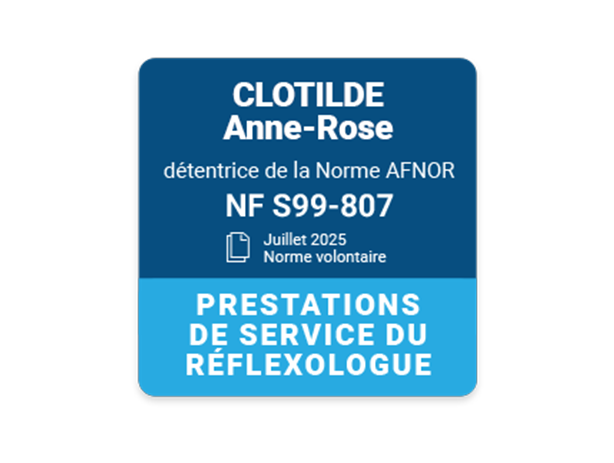Diplome en reflexologie Afnor