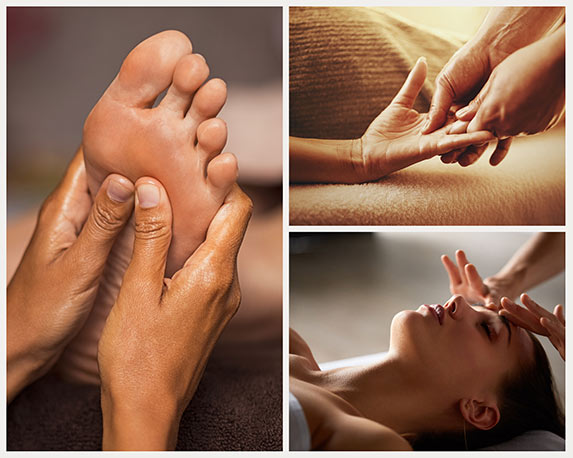  pieds mains visage reflexologie detente